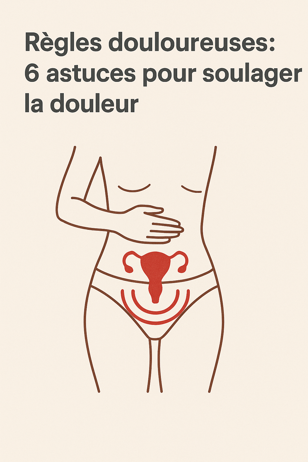 Règles douloureuses : 6 astuces naturelles pour soulager la douleur sans médicaments